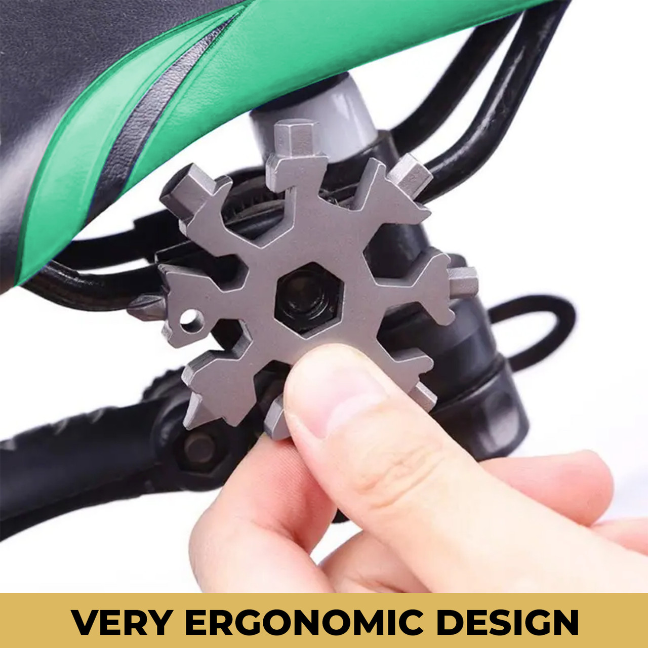Multifunctional Snowflake Tool - Silver