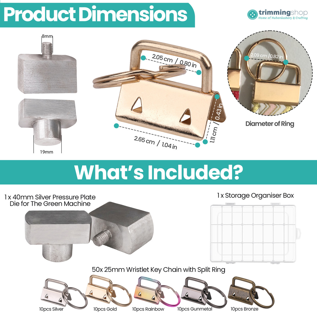KeyFob Clamp Bundle With Die Set