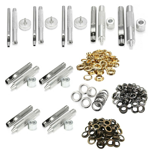 Eyelets with Tool Set - (Pack of 100)