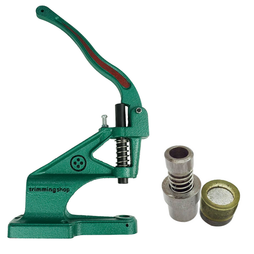 The Green Machine Hand Press® with Jean Button Setting Die Set