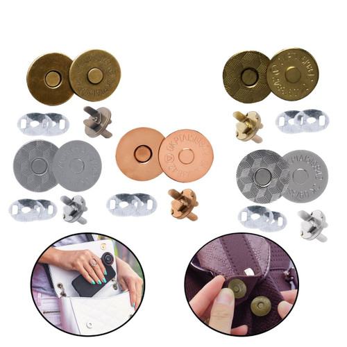 Magnetic Clasp Metal Snap Fastener Button