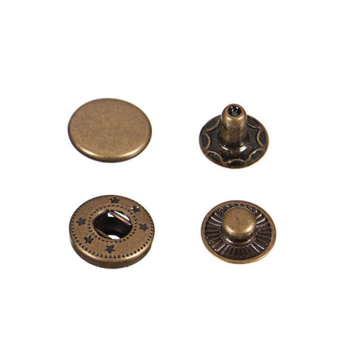 4-Part S Spring Press Studs