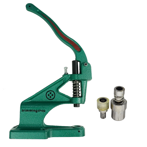 The Green Machine Hand Press® with 10mm Mushroom Stud Die Set