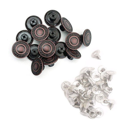 Retractable Instant Jeans Button Pins Replacement Removable No Sew  Stapleless Metal Buttons for Pants Sewing Crafts DIY Clothes C4J6 -  Walmart.com