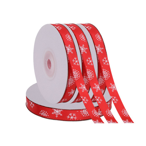 10mm Double Sided Christmas Ribbon