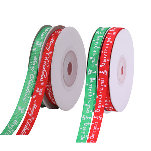 10mm/10 Yard Roll - Green & Red (4 Roll)