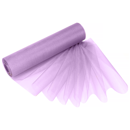 25m x 29cm Organza Sheer Roll - Lilac