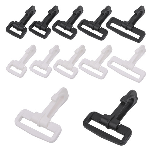 KAM  Plastic Claw Clasp Snap Hooks - (Pack of 10)