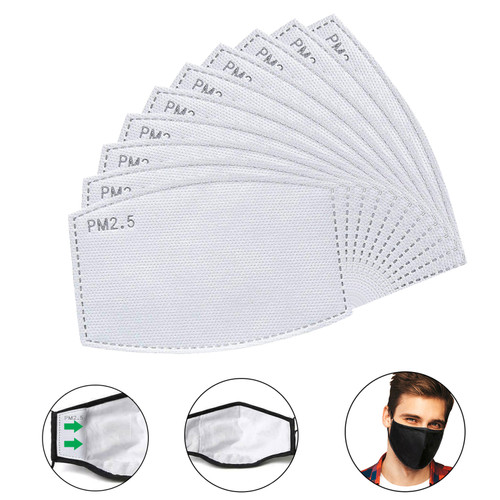 Face Mask PM2.5 Activated Carbon 5 Layers Filter