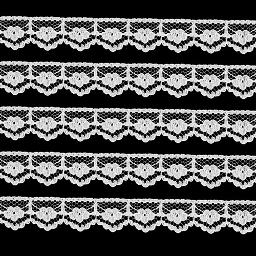 18mm Crown Pattern Embroidery Lace