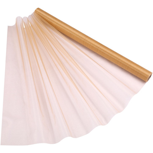 15m x 70cm Organza Roll - Champagne