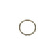 Round Metal Keyring Ring - (Pack of 1)