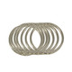 Round Metal Keyring Ring - (Pack of 1)
