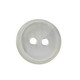 11mm Round Plastic 2-Hole Buttons - (Pack of 100)