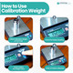 Precision Stainless Steel Calibration Weights Set