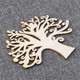 Laser Cut Wooden Tree Embellishment - (Pack of 1)