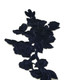 Sew-On Rose Design Embroidered Patch Motif
