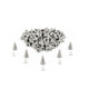 Metal Rivet-Back Cone Studs - (Pack of 50)