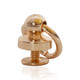 Brass Chicago Screw Dome Head Rivet with O Ring