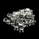 Sew-On Clear Crystal Ringed Czech Preciosa Diamante (Pack of 50)