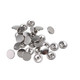 15mm Silver Press Stud Caps - Large (Pack of 1)