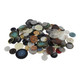 Plastic Buttons, Mixed - 100g