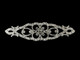 Sew-On Diamante Motif - 160mm x 45mm - Silver