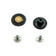17mm Black & Copper Jeans Buttons with Pins (Pack of 8)
