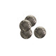 17mm Gunmetal Star Jeans Buttons with Pins (Pack of 8)