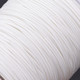 2mm White Nylon Braided Cord