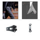 9mm Trouser Hook and Bar Fastener - Gunmetal