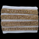 50mm Wide Indian Piping & Round Beaded Lace - 4M