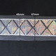 67mm Wide Indian Silver Sequin Lace - White - 4M
