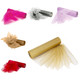 29cm Organza Snow Sheer Rolls Bundle - Mixed Colours (Pack of 6 x 25m)