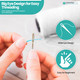 Three Size Fine Embroidery Needles (Pack of 16)