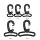 KAM Webbing Plastic Swivel Snap Hook (Pack of 10)