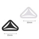 KAM Plastic Triangle Buckle Clip Hooks (Pack of 10)