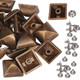 DUPLICATE ITEM Plastic Pyramids with Rivets (Pack of 100)