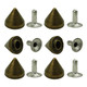 6.5mm Spike Cone Punk Pin Studs (Pack of 100)