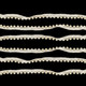 Ivory Pearl Beaded Embellishing Lace - 1M