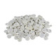 Flat White Plastic Buttons (100g)