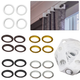 40mm Plastic Curtain Eyelets With Curtain Tape