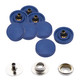 15mm 4 Part Press Studs With Silver Back Snaps With OR Without Hand Tool