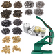 Press Studs and Fixing Dies Set with The Green Machine Hand Press®