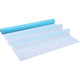 15m x 70cm Organza Roll - Aqua Blue