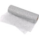 25m x 29cm Organza Roll - Silver Sparkle Glitter Sequin