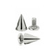 7x13mm Screw Back Metal Cone Studs (Pack of 50)