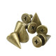 7x13mm Screw Back Metal Cone Studs (Pack of 50)