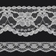 35mm Ivory Crown Pattern Embroidery Lace