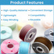 25Pcs Plastic Bobbins